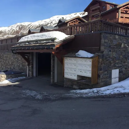 Confort 4* Avec Wi-fi, Balcon Et Parking - Pied Des Pistes Les Menuires - Fr-1-452-246 דירה סן-מרטין-דה-בלוויל